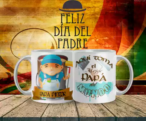 vectores plantilas PAPá,PROFESIONES,PINTOR,